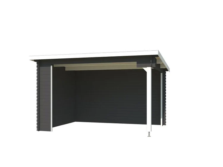 Lasita Unterstand / Lounge Buffalo 380 carbongrau 28 mm – Bild 3
