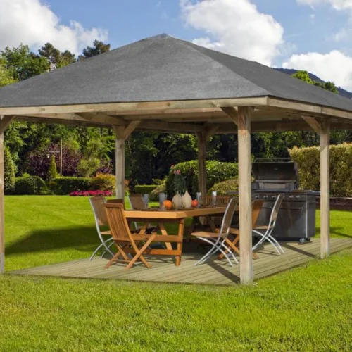 Weka Pavillon Gartenoase 651 B Größe 3