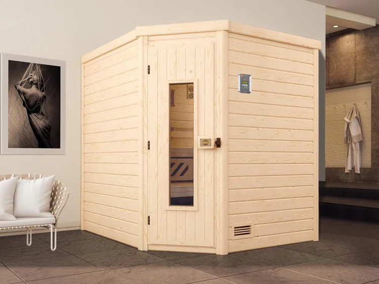 Weka Sauna Turku Gr. 2 HT, inkl. 9 kW Bioofen mit digitaler Steuerung (BioS)