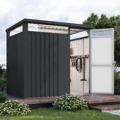 Karibu Metallgerätehaus Osten 1,5 anthrazit