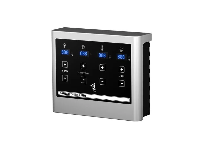 Karibu Sauna Antonia mit 3,6 kW Bioofen ext. Strg ohne Dachkranz 38 mm – Bild 2