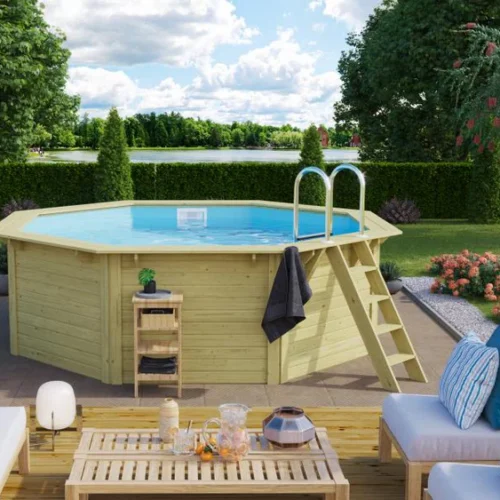 Karibu Pool Modell 2 X kdi - Folie Blau
