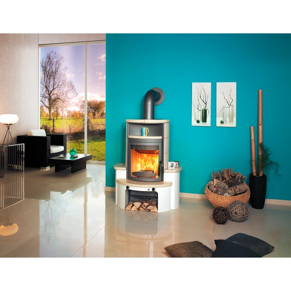 Kaminofen »Avenso GT ECOplus«, creme, Stahl/Keramik, 8 kW, Dauerbrand geeignet – Bild 2