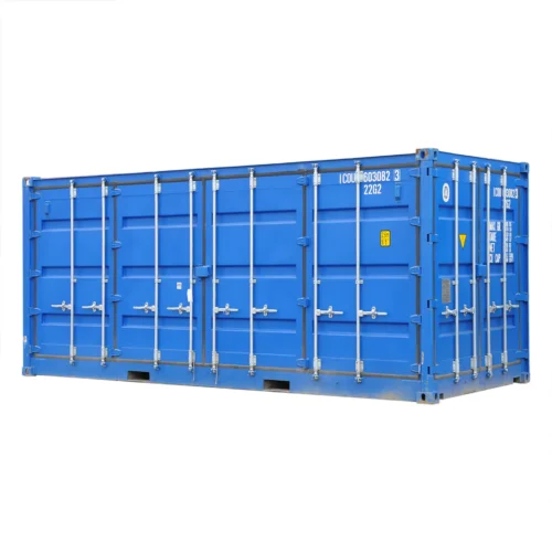Materialcontainer full acces 20 Fuß, Doppel-Tür