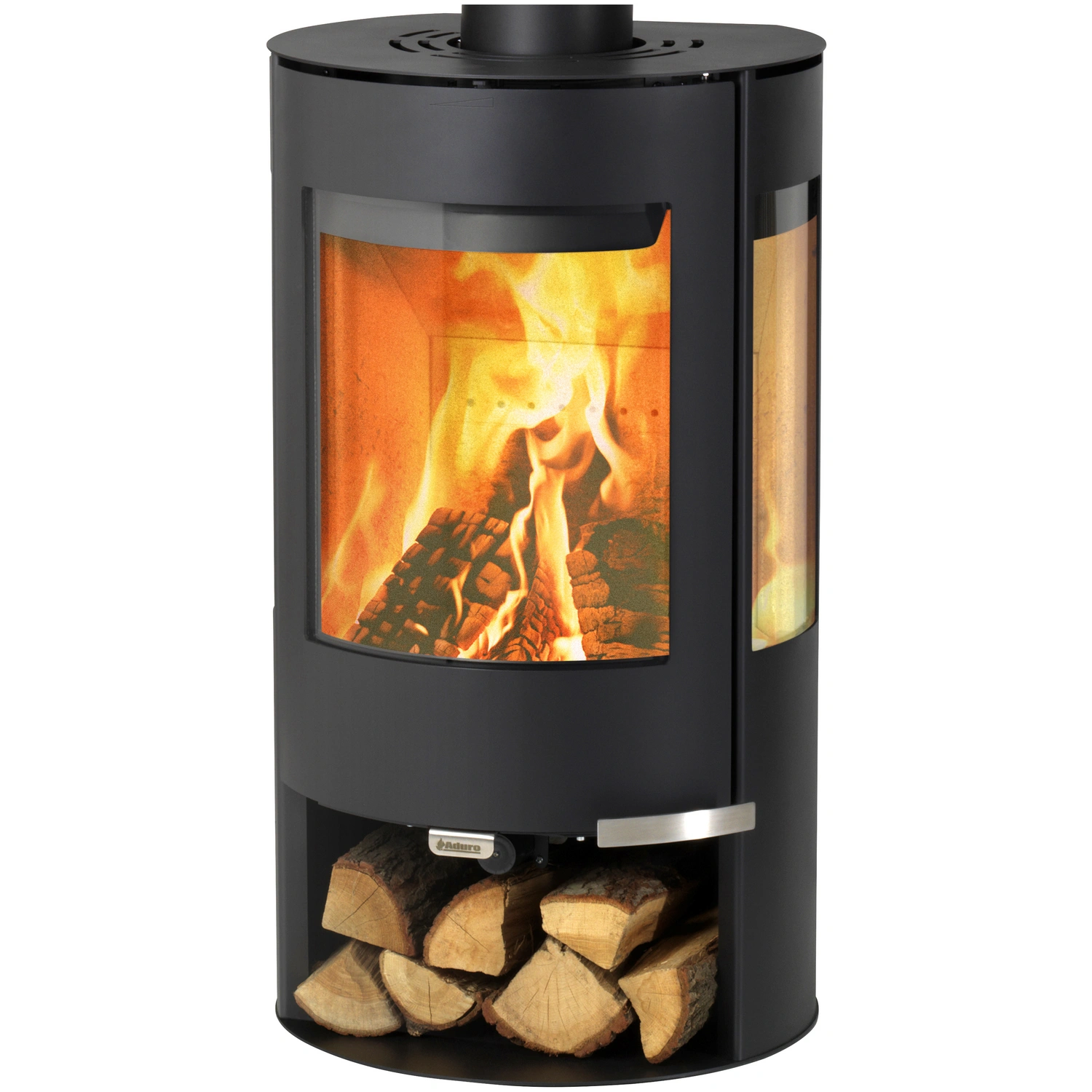 Kaminofen »Aduro 9.6«, schwarz, Stahl, 8 kW